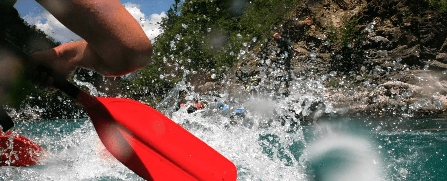 Whitewater rafting