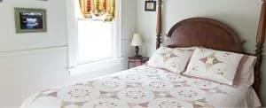 A cozy guest room